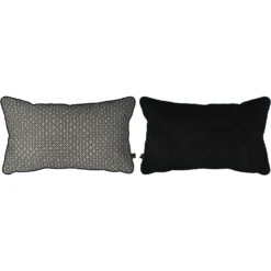Mette Ditmer Atelier Zierkissen 50x30 Cm, Needle Eye / Black
