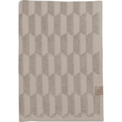 Mette Ditmer Geo Handtuch Sand, 50x95 Cm