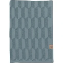 Mette Ditmer Geo Handtuch Stone Blue 2-er Set, 35x55 Cm