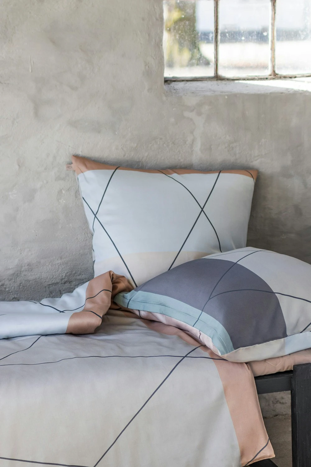 Mette Ditmer Linea Bettwäscheset Grau, 140x200 Cm – Bild 4