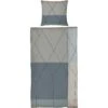 Mette Ditmer Linea Bettwäscheset Grau, 200x220 Cm