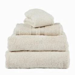 Mille Notti Fontana Handtuch 50x70cm, Ivory EKO