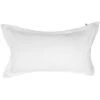 Mille Notti Satina Kissenbezug Öko Weiß, 50x90 Cm