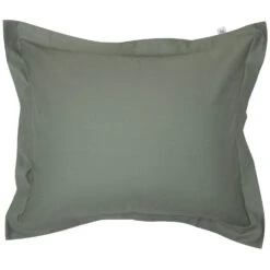 Mille Notti Satina Kissenbezug Grün, 50x60 Cm