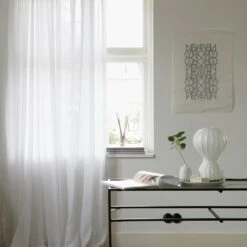 Lyx Hotellvoile Gardin 290x250 Cm, White