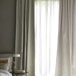 Shelby Blackout-Vorhang Natur, 135x250 Cm