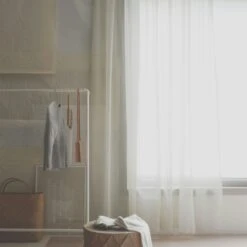 Skir Vorhang 289x290 Cm, Greige