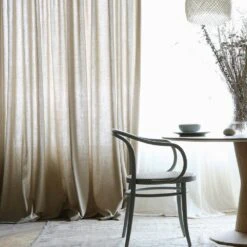 Studio Vorhang Sandnaturfarben , 250x290 Cm