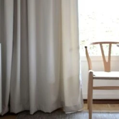 Wales Vorhang 250x140, Weiß