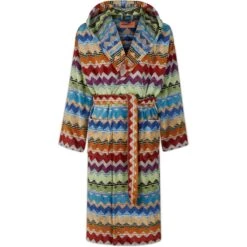 Missoni Home Alfred Bademantel Mit Kapuze 159, Medium
