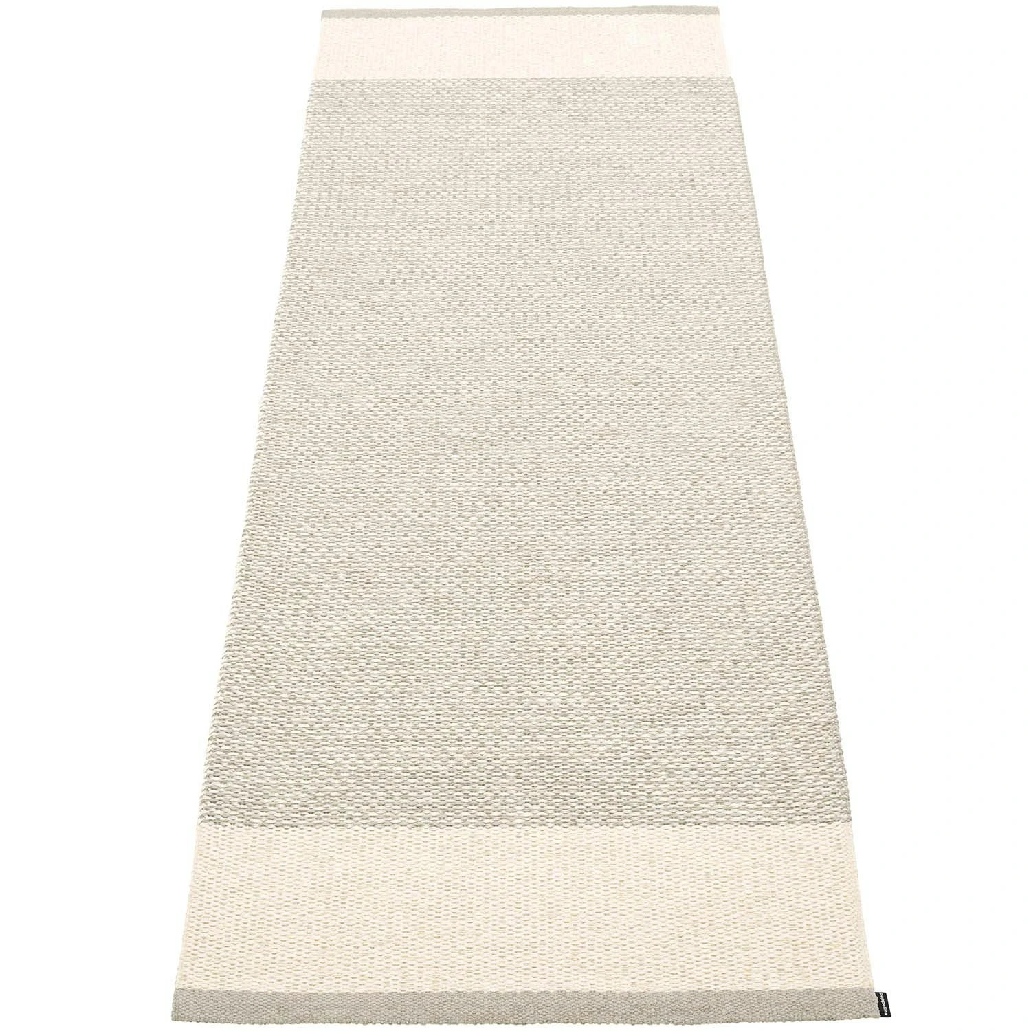 Edit Teppich Leinen / Vanilla / Stone Metallic, 85x260 Cm