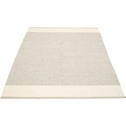 Edit Teppich Leinen / Vanilla / Stone Metallic, 140x200 Cm