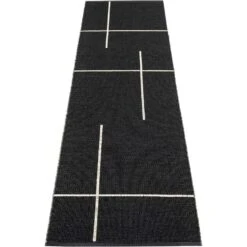 Fred Teppich 70x270 Cm, Black / Vanilla