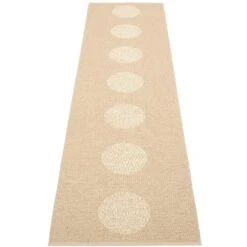 Vera 2.0 Teppich Beige / Beige Metallic, 70x280 Cm