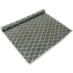 Ella Gerippter Teppich 70x250 Cm, Olivgrün