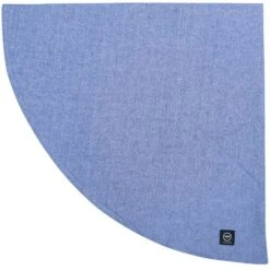 Hedvig Tischdecke Behandelt 160 Cm Rund Chambray, Blau