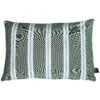Kuddfodral Svea 40x60 Grön/vit/grå Kissenbezug 40x60 Cm Grün