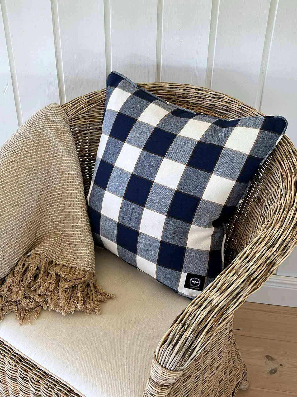 Ted Kissenbezug 45x45 Cm, Denim Blue – Bild 2