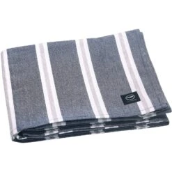 Svea Tischdecke 140x310 Cm, Marin / Weiß / Grau