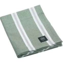 Svea Tischdecke Behandelt 90x90 Cm, Grün / Weiß / Grau