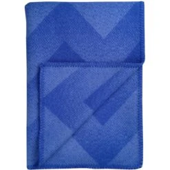 Lynild Wolldecke 135x200 Cm, Blau