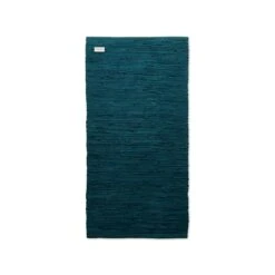 Cotton Teppich Petroleum, 65x135 Cm