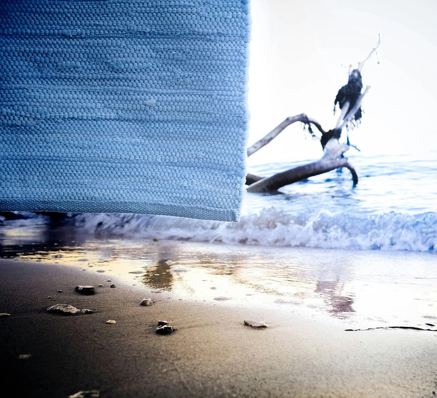 Cotton Teppich Eternity Blue, 60x90 Cm – Bild 3