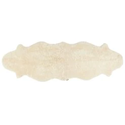 Shepherd Ella Short-haired Sheepskin 200x60cm, Creme