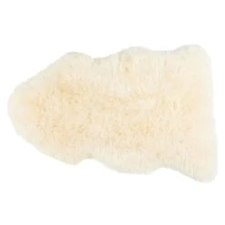 Shepherd Linn Long-haired Sheepskin 100x60cm, Champagne