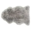 Shepherd Linn Long-haired Sheepskin 100x60cm, Grey