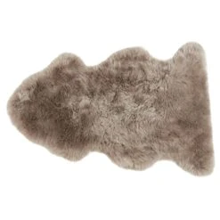 Shepherd Linn Long-haired Sheepskin 100x60cm, Mushroom