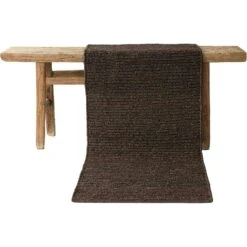 Sumak Hanf Läufer 80x150 Cm, Braun