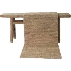 Sumak Hanf Läufer 80x150 Cm, Natur