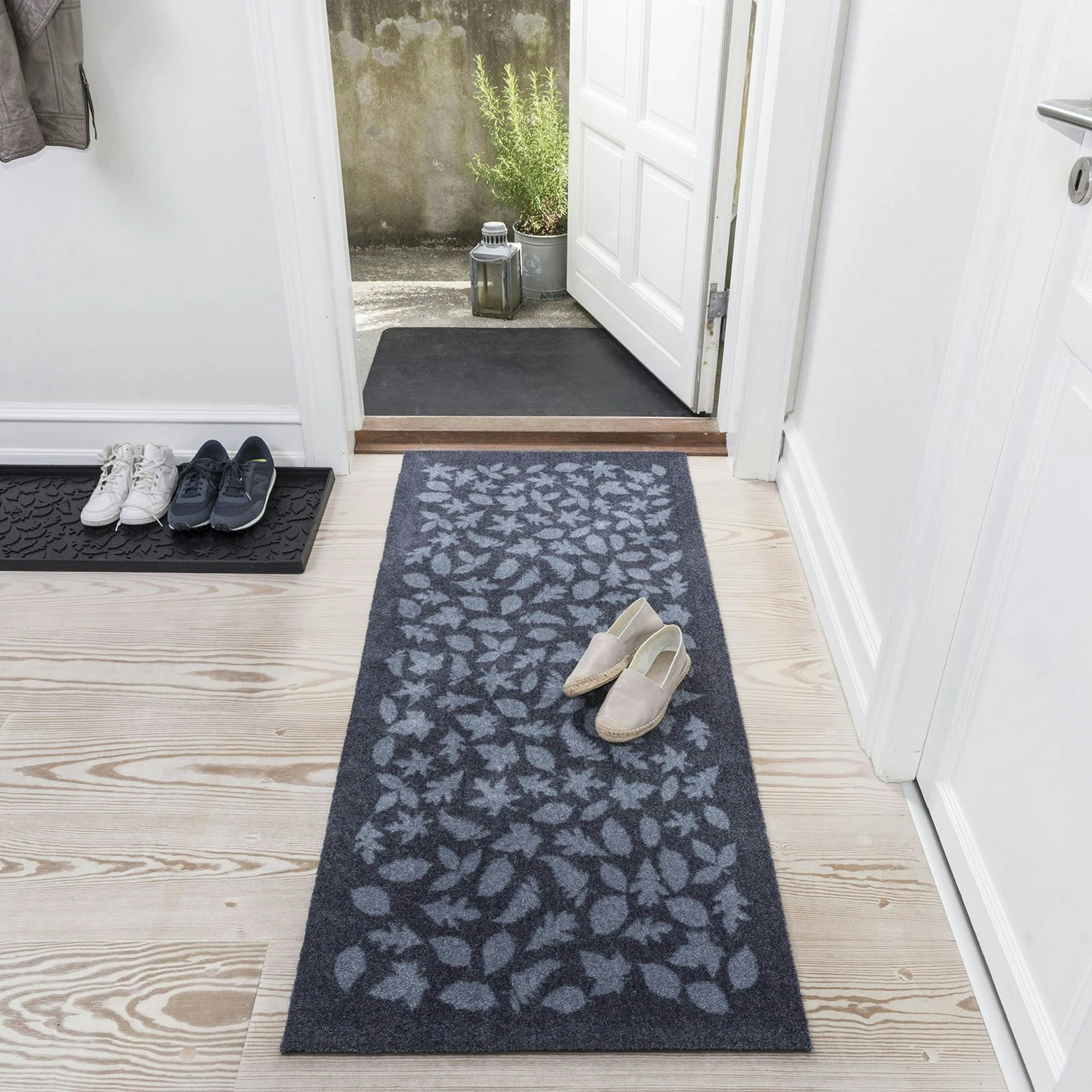 Leaf Schuhregal 88x38cm, Schwarz – Bild 3