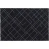 Lines Rug 60x90 Cm, Dark Grey