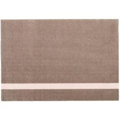 Stripes Teppich Vertikal Sandfarben/Light Rose, 90x130 Cm