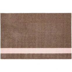 Stripes Teppich Vertikal Sandfarben/Light Rose, 60x90 Cm