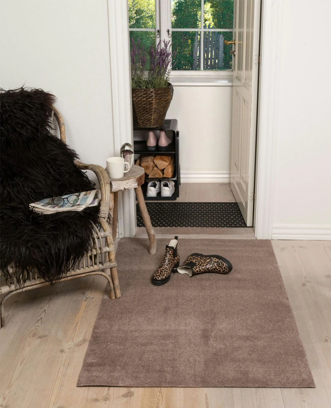 Unicolor Türmatte Sand / Beige, 90x130 Cm – Bild 6