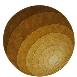 Verpan Luna Teppich Ø120 Cm, Gelb